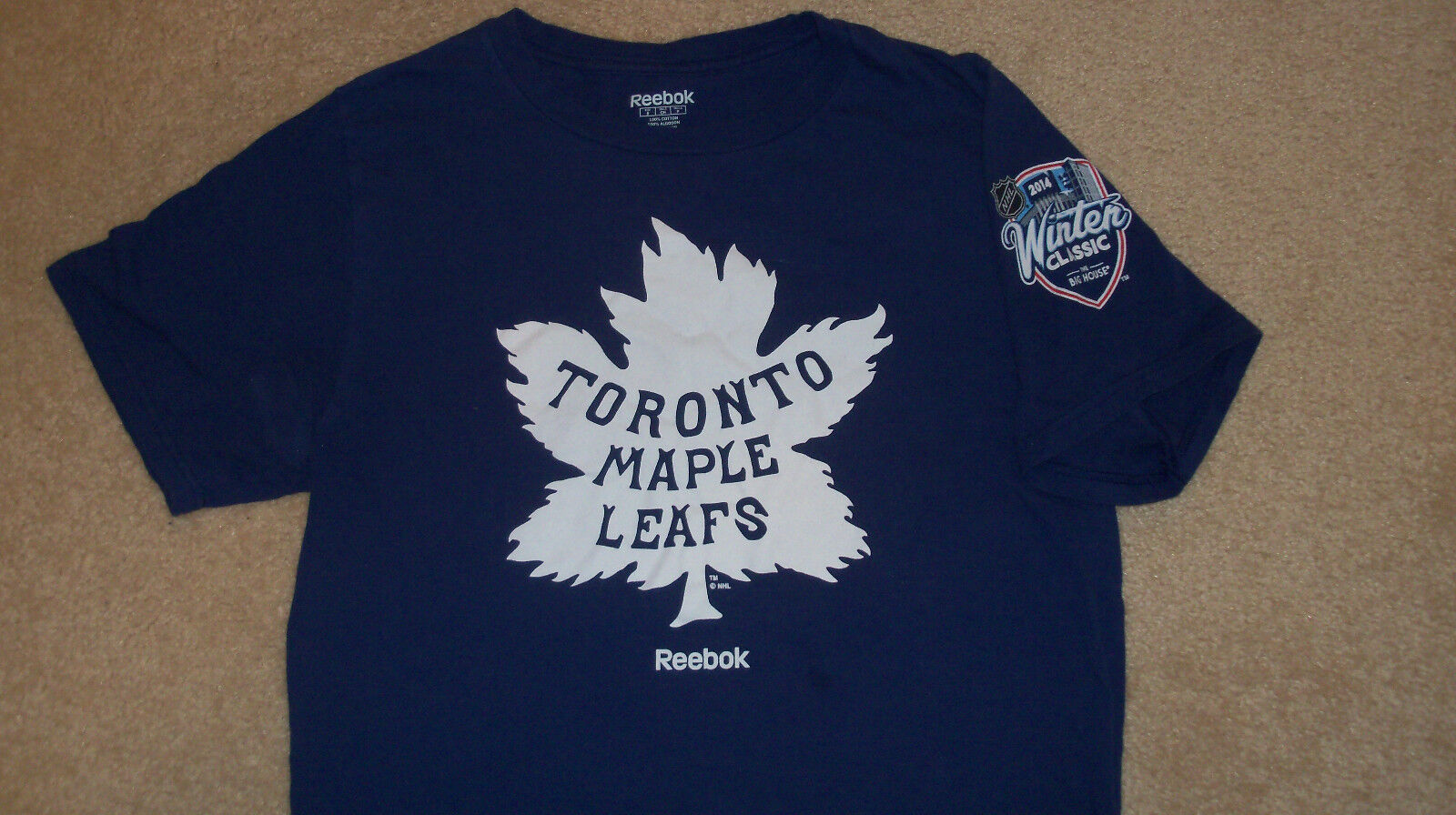فلوس سعودية Reebok TORONTO MAPLE LEAFS NHL Winter Classic T-Shirt… - Gem فلوس سعودية