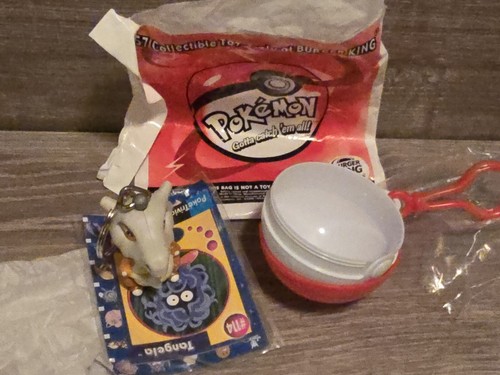 1999 Burger King Pokemon Pokeball Spielzeug #62-14 Cubone