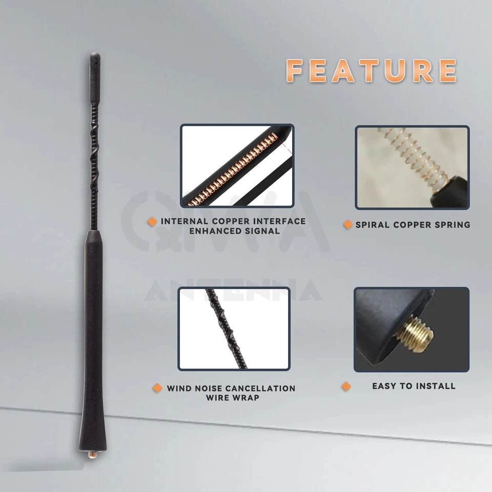 Радио антенна мачта AM/FM антенна подходит 07-19 Ford Explorer Focus Lincoln MKT MKX - Изображение 4 из 4