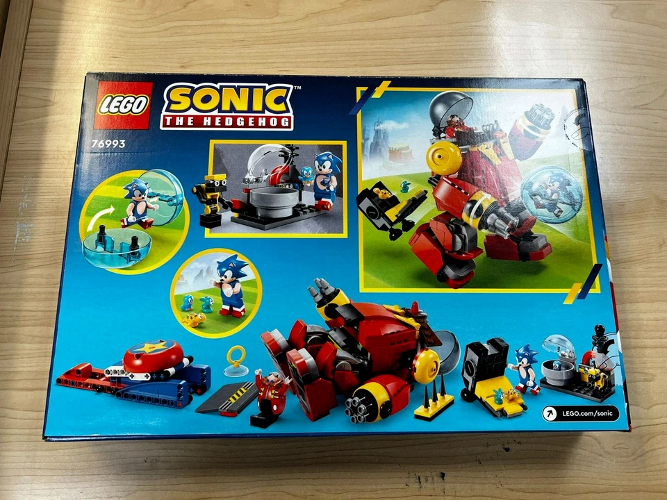 LEGO Sonic: Sonic Vs. Dr. Eggman's Death Egg Robot (76993) Foto 2 de 2