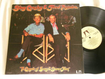 BING CROSBY & FRED ASTAIRE A Couple of Song & Dance Men Pete Moore UA LP