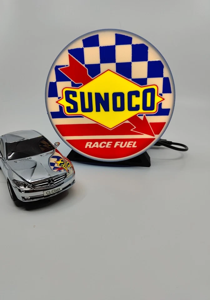 SUNOCO RACING Digital LED Slot Car Sign Custom - Image 3 of 3