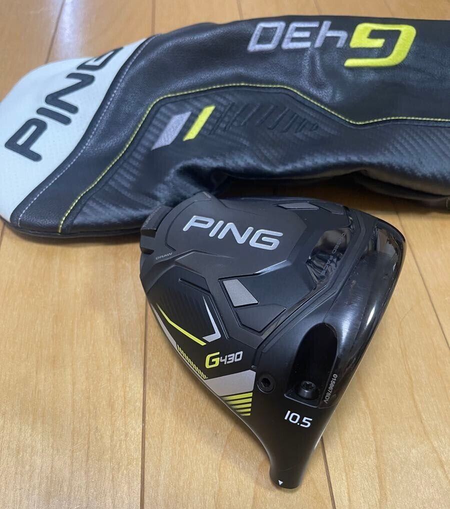 Ping G430 LST 10.5 Driver Head Only w/ Head Cover Right Ping G430 LST 10.5 Driver Head Only w/ Head Cover Right
