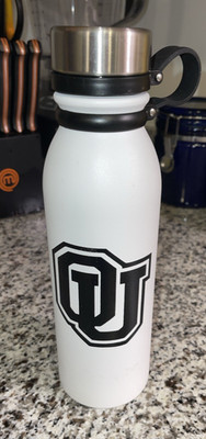 NCAA Team Logo Universal Ultra Steel Water Bottle 20 Oz. OU Oklahoma Sooners nEW