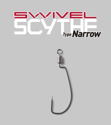 * JACKALL Swivel SCYTHE Narrow for Swivel single Hook , Size Variations
