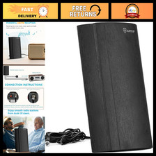Indoor Fm Antenna For Stereo Receiver - High Gain Signal Booster Easy Setup Indoor Fm Antenna For Stereo Receiver - High Gain Signal Booster Easy Setup