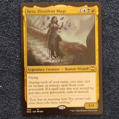 Magic: The Gathering Kess Dissident Mage Mythic Legendary NCC 344 Izzy