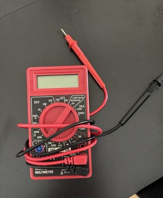 7-Function Digital Multimeter   AC/DC Voltage, Current, Resistance Test