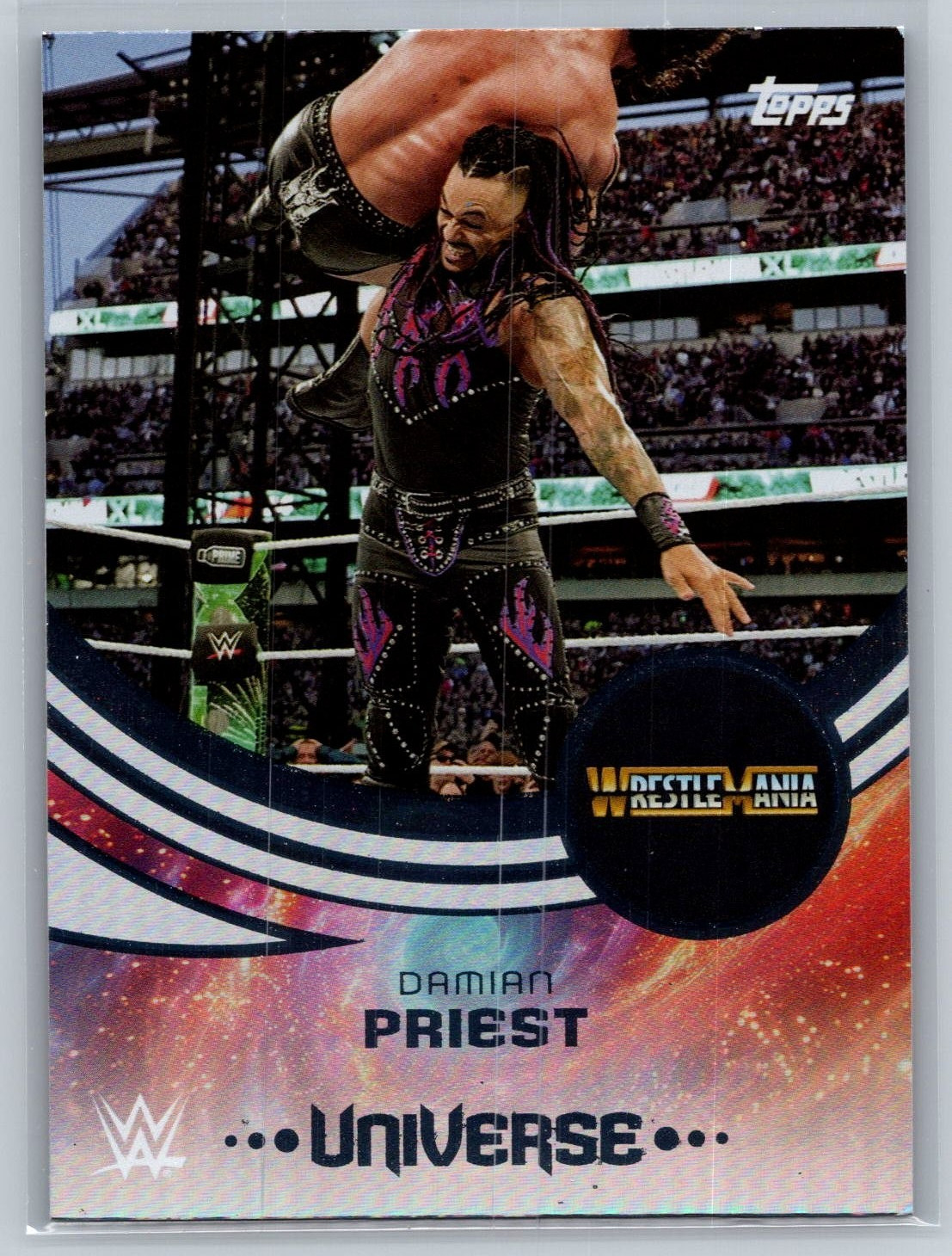 2025 Topps WWE Universe WrestleMania #258 Damian Priest