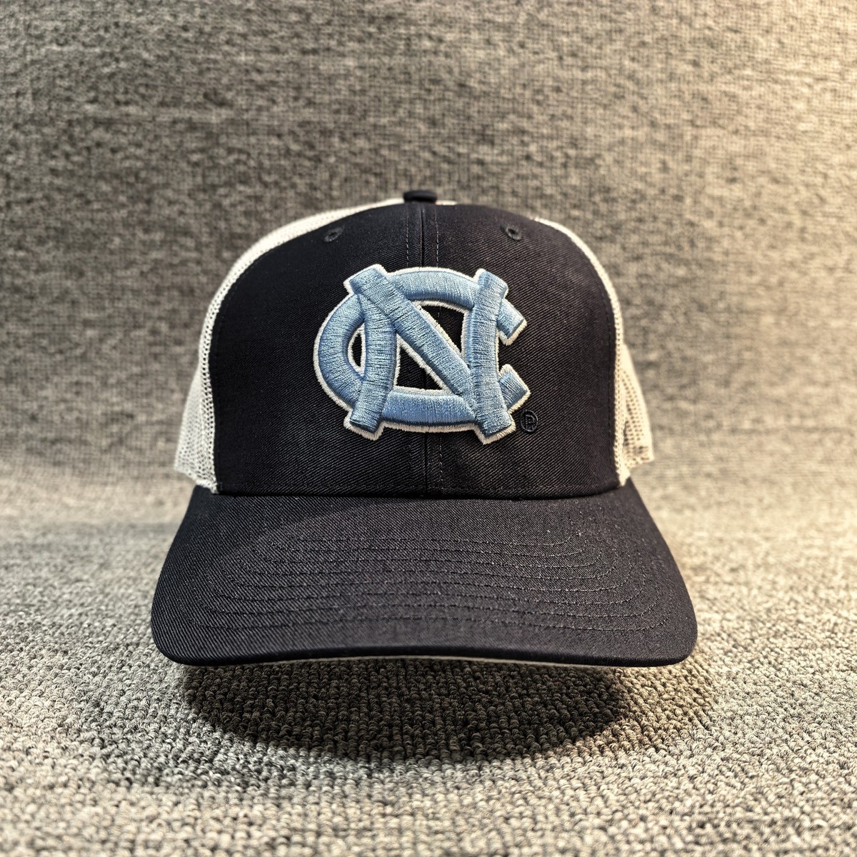 47 Brand UNC North Carolina Tar Heels Trucker Snapback Hat Navy White NCAA