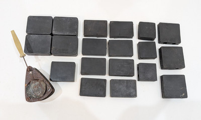 19 x Tin Lead Soldier Rubber Molds Moulds - ZinnBrigade