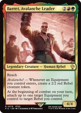 2025 Magic: The Gathering FIC - Barret Avalanche Leader (#79, R, Lightly Played)