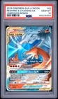 2019 POKEMON SUN & MOON UNBROKEN BONDS #20 RESHIRAM & CHARIZARD GX PSA 10