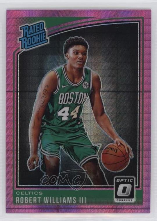 2018 Donruss Optic Rated Pink Hyper Prizm Robert Williams III #167 Rookie RC 0b0