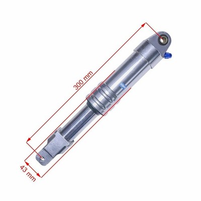 Federbein 300 mm silber Typ 2 ATV Quad Dirt Bike Pit Bike HMParts