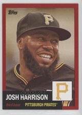 2016 Topps Archives 1953 Design Red Border 36/50 Josh Harrison #91 0af