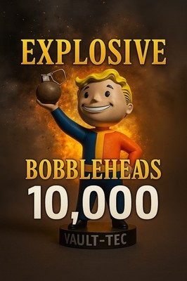 Fallout 76   PS4 / 10,000x Explosive Bobbleheads LIMITED TIME OFFER  
