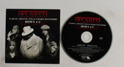 Irv Gotti Down 4 U (Irv Gotti Remix Of Down A** Chick) EU Cardcover CDS 2002
