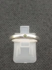 TIFFANY & CO Elsa Peretti 925 Sterling Silver Tsavorite Garnet  size 6 ring