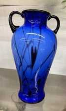FENTON Glass Braveheart Hanging Hearts Vase! Limited Edition