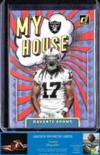 2022 Clearly Donruss *Davante Adams **Card #MH-10** HOLO MOSAIC ! RARE ! GEM
