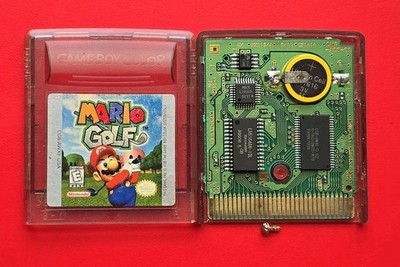 Mario Golf Game Boy Color Nintendo GBC Vintage Authentic Saves RPG New Battery
