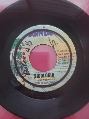 Justo Betancourt Sicologia / Presencia FANIA VG #5571 - Image 1 of 2