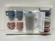 Vintage Tupperware Toys Kids Mini Serve It Party Set Pink  Blue Tuppertoys NEW