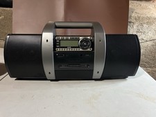 Sirius Satellite Radio Portable Boombox Untested Subwoofer No Cords