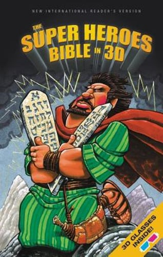 NIrV, The Super Heroes Bible in 3D, Hardcover by Jean E. Syswerda: Used