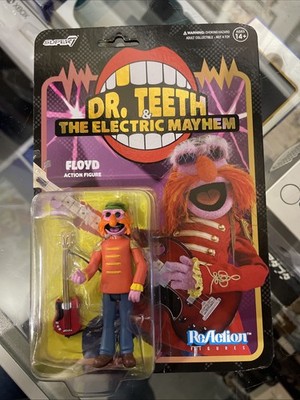 DR. TEETH THE ELECTRIC MAYHEM FLOYD FIGURE REACTION    New In box