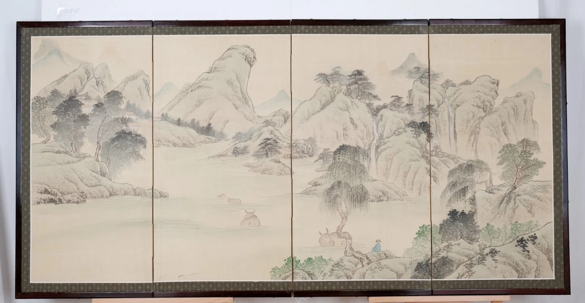 古董屏风在其他日本古董| eBay
