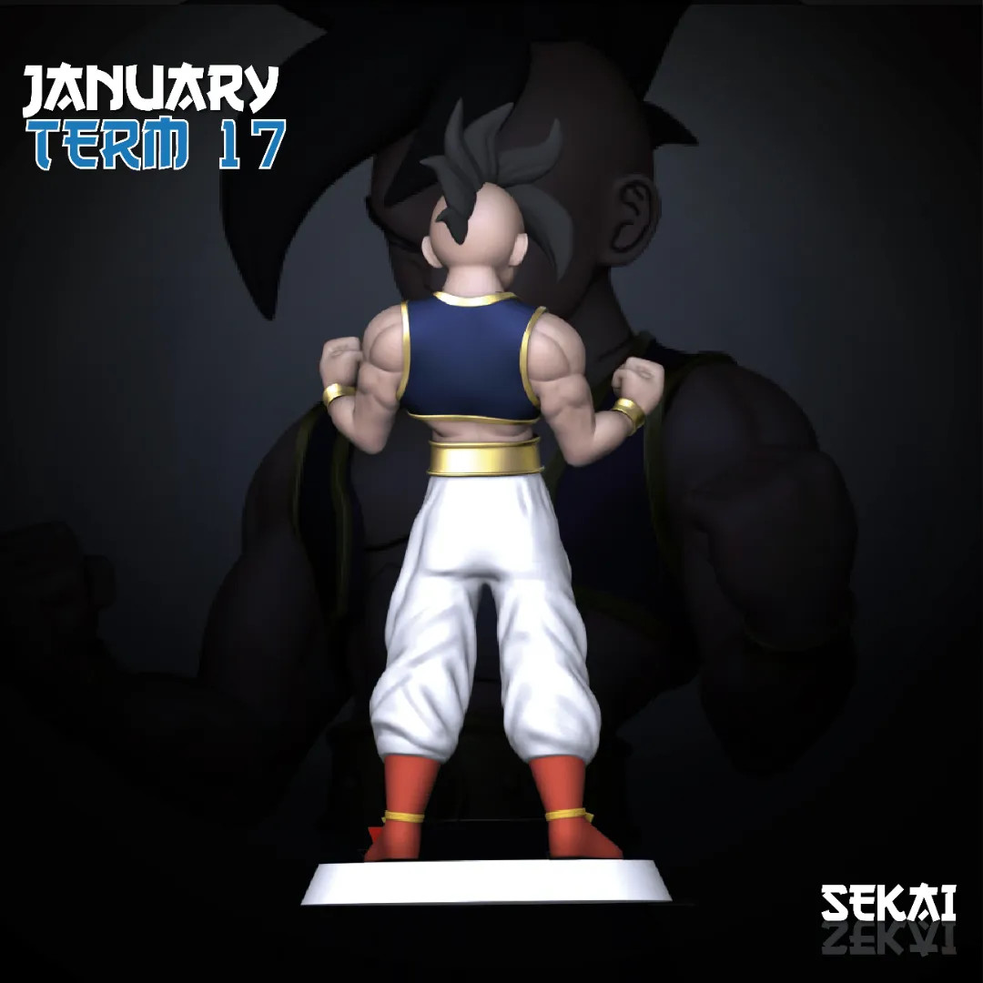 Super Uub - Unassembled and Unpainted Garage Kit - Model Designed by Sekai3D