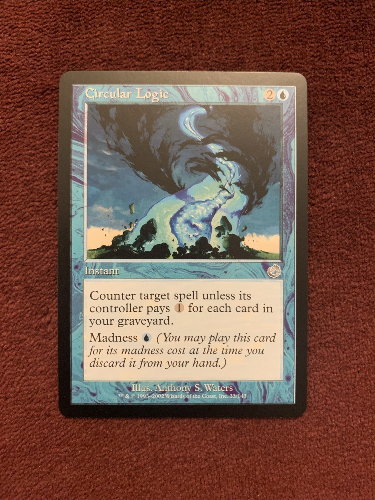 Circular Logic Torment Regular NM Magic The Gathering MTG Unplayed Near Mint+ X1