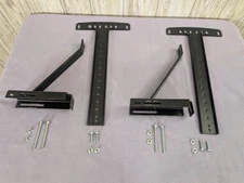 QUEEN Adj. Bed Headboard Bracket PARTS ONLY [Flanges/ Hardware] MISSING CHANNELS