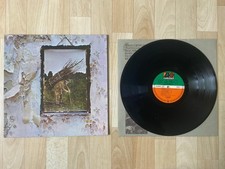 Retro Vinyl Schallplatte Led Zeppelin IV / 4 (1) | 1971 LP | Rarität | Sehr gut
