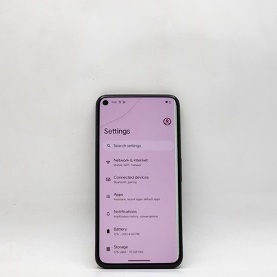 Google Pixel 5 5G UW GD1YQ 128GB Just Black (Verizon/Unlocked)