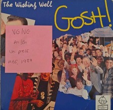 G.O.S.H The Wishing Well Vinyl Record VG/VG GOSH 001 1987