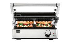 SILVERCREST Kontaktgrill Elektrische Tisch Grill Grillplatten Toaster 2000W