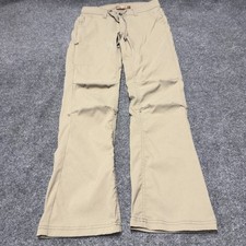 Prana Halle Straight Pant Roll Up Convertible Stretch Mid Rise Womens Size 2