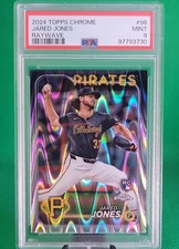 2024 Topps Chrome - Jared Jones #96 RayWave Refractor (RC)