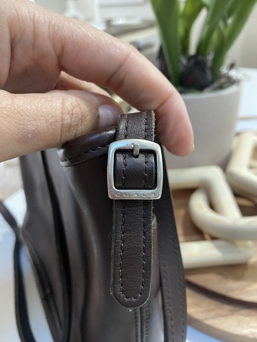 Coach  Brown Leather Bag - Picture 3 of 8