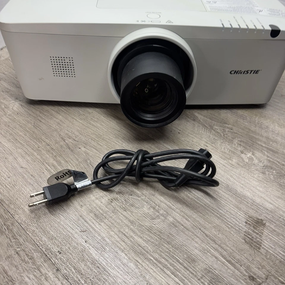 Defective Christie LW555 LCD HDMI WXGA Projector No Lamp No Remote AS-IS - Image 2 of 4