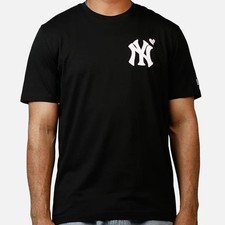New York Yankees New Era Heart T Shirt Men’s XL BLACK AND PINK BRAND NEW