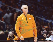 RICK BARNES SIGNED 8x10 PHOTO AUTOGRAPHED TENNESSEE VOLUNTEERS BASKETBALL ACOA
