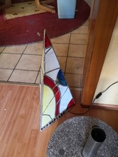 Original Bunte Art of Tiffany Glas Lampe handgefertigt zu verkaufen