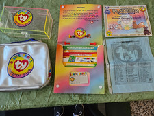TY BEANIE BABIES OFFICAL CLUB MEMBERSHIP KIT HARD SHELL CARD HOLDER VTG 1999