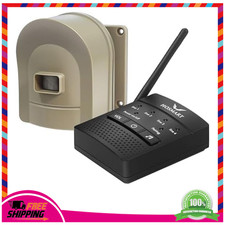 Wireless Driveway Alarm 1/2 Mile Motion Sensor Outdoor Weatherproof Security