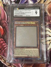 Blue-Eyes Alternative White Dragon (Ghost Rare) GFTP-EN129 CGC 9