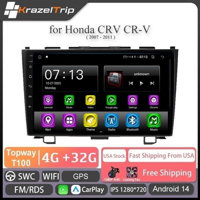 Audio Receivers Car Stereo for Honda CRV CR-V 2007 2008 2009 -2011 Radio